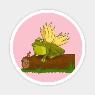 Fairy Frog Prince Magnet